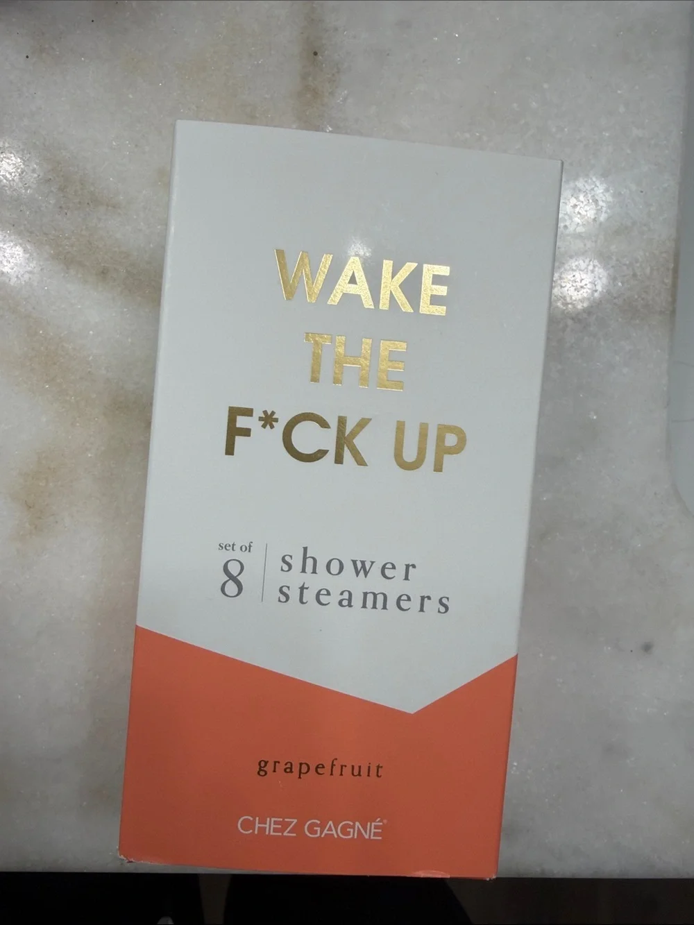 Wake The F*ck Up Grapefruit Shower Steamers - CHEZ GAGNÉ